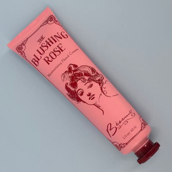Besame Blushing Rose Moisturizing Hand Cream 2 oz 60ml - Picture 1 of 3